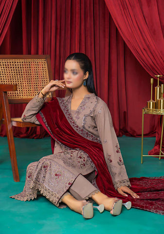 Momina 0.2 Fancy Winter Fabric Collection:24 By Sobia Waseem D-06