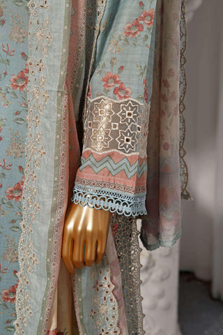 Sadabahar Print & Embroidered Cutwork Lawn Collection'24 d-06