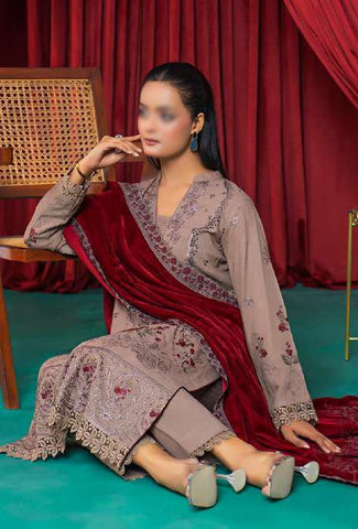 Momina 0.2 Fancy Winter Fabric Collection:24 By Sobia Waseem D-06