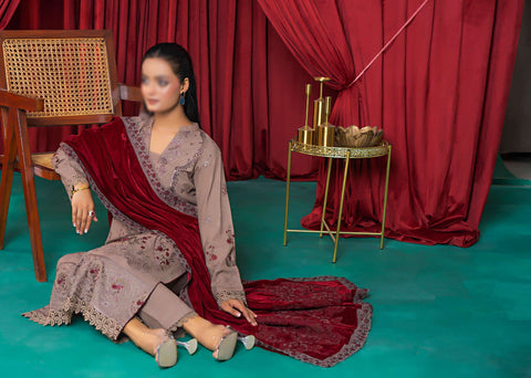 Momina 0.2 Fancy Winter Fabric Collection:24 By Sobia Waseem D-06