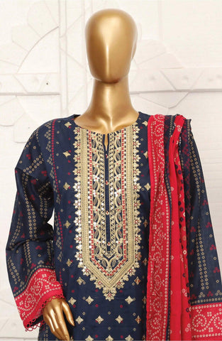 Sadabahar Embroidered Lawn Pret Coll'24 Vol 01 D-07