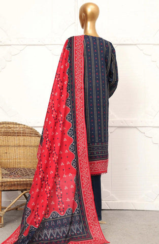 Sadabahar Embroidered Lawn Pret Coll'24 Vol 01 D-07