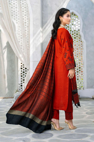 Shabnam Fancy Emb Winter With Shawl Coll:24 By Sobia Waseem D-07