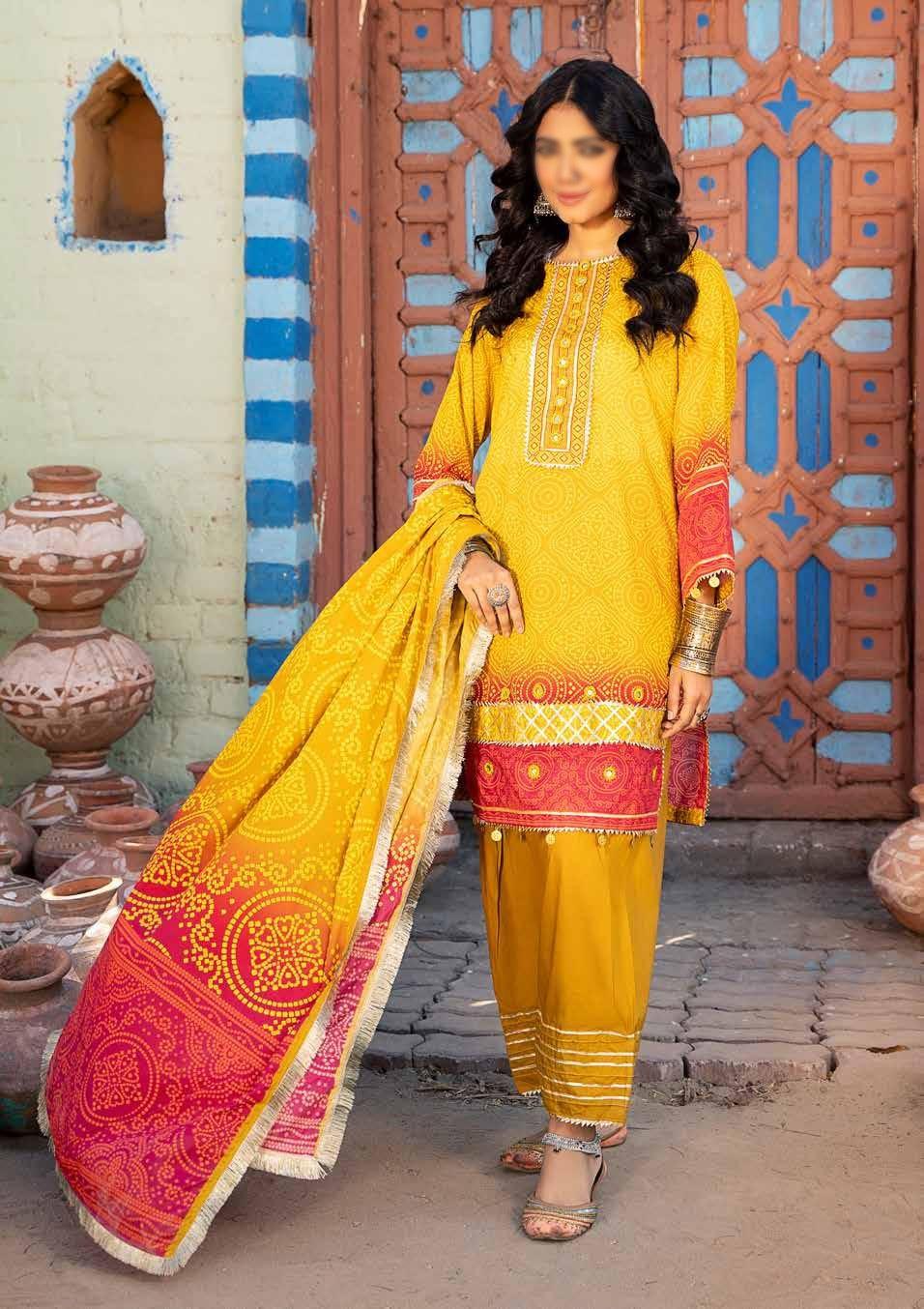 MonSoon Heritage Series"24 Chunri By ALZohaib  D-07