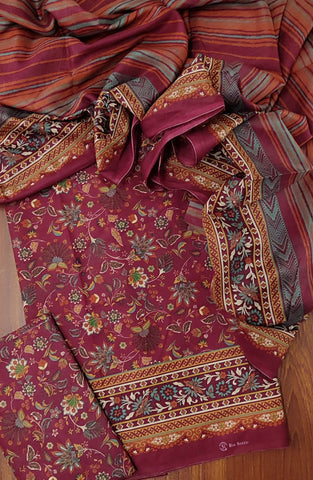 D-06 Bin Saeed Unstitched Printed Lawn Collection'24 ALL OVER PRINT