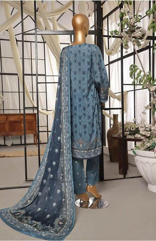 SADABAHAR Printed Lawn Coll"24 Vol 7-D 08- STITCHE 3 PIECE