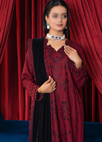 Momina 0.2 Fancy Winter Fabric Collection:24 By Sobia Waseem D-08
