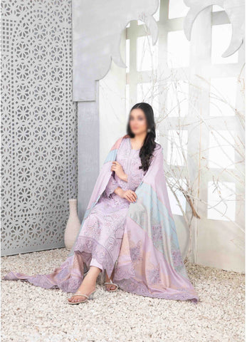 Mable Vol2 Emb Fancy Lawn Emb Banarsi Dupatta Un Stitched 3 Pcs Tawakkal D-1031