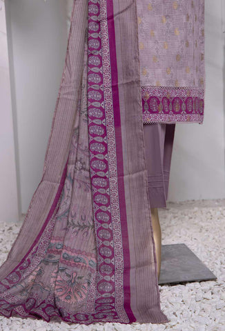 HZ Turkish Jacquard Printed Coll Un-Stitched D-1032
