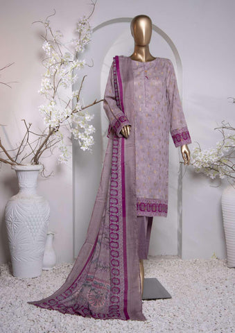 HZ Turkish Jacquard Printed Coll Un-Stitched D-1032