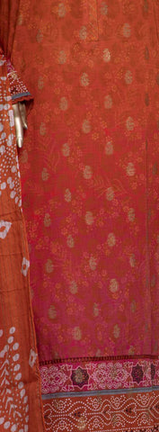 HZ Turkish Jacquard Printed Coll Un-Stitched D-1034
