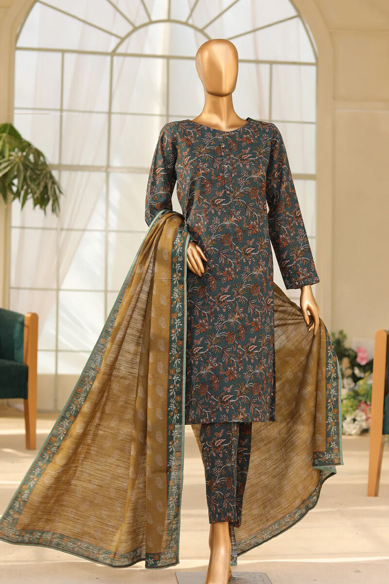 Premium Printed Airjet Khaddar Collection'23 104 a Unstitched
