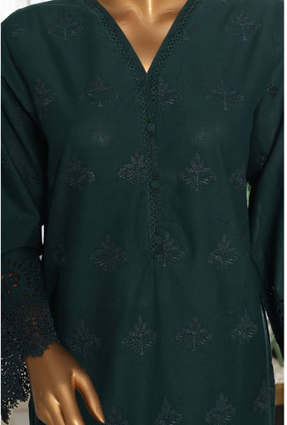 Lawn Chikankari Ciffon Print Dupatta 3 Pcs Stitched Sadabahar D-03