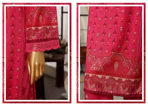 SADABAHAR Printed Lawn Coll"24 Vol 7-D 10-STITCHED 3 PIECE