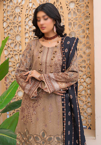Aleeza Digital Fine Emb Khaddar Coll:24 By Sobia Waseem D-10