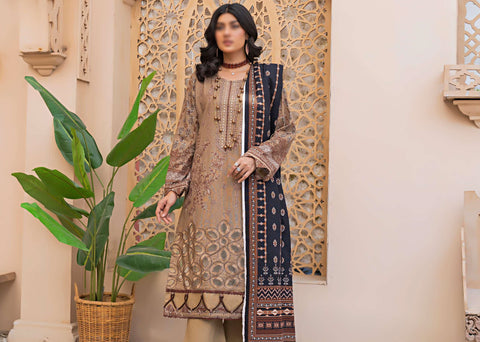 Aleeza Digital Fine Emb Khaddar Coll:24 By Sobia Waseem D-10
