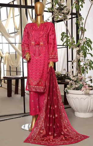 SADABAHAR Printed Lawn Coll"24 Vol 7-D 10-STITCHED 3 PIECE