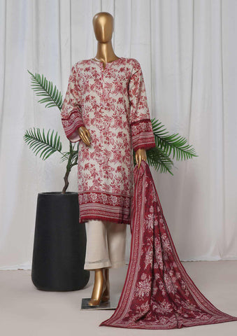 Sadabahar Khaddar Printed Coll: Ready To Wear D-10