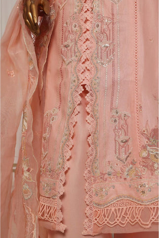 Luxury Embroidered Spring Vol-03 By Sadabahar D-02