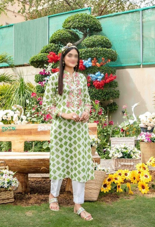 Rua Lawn Digital Print One Pcs Un-Stitched By Tawakkal D-05