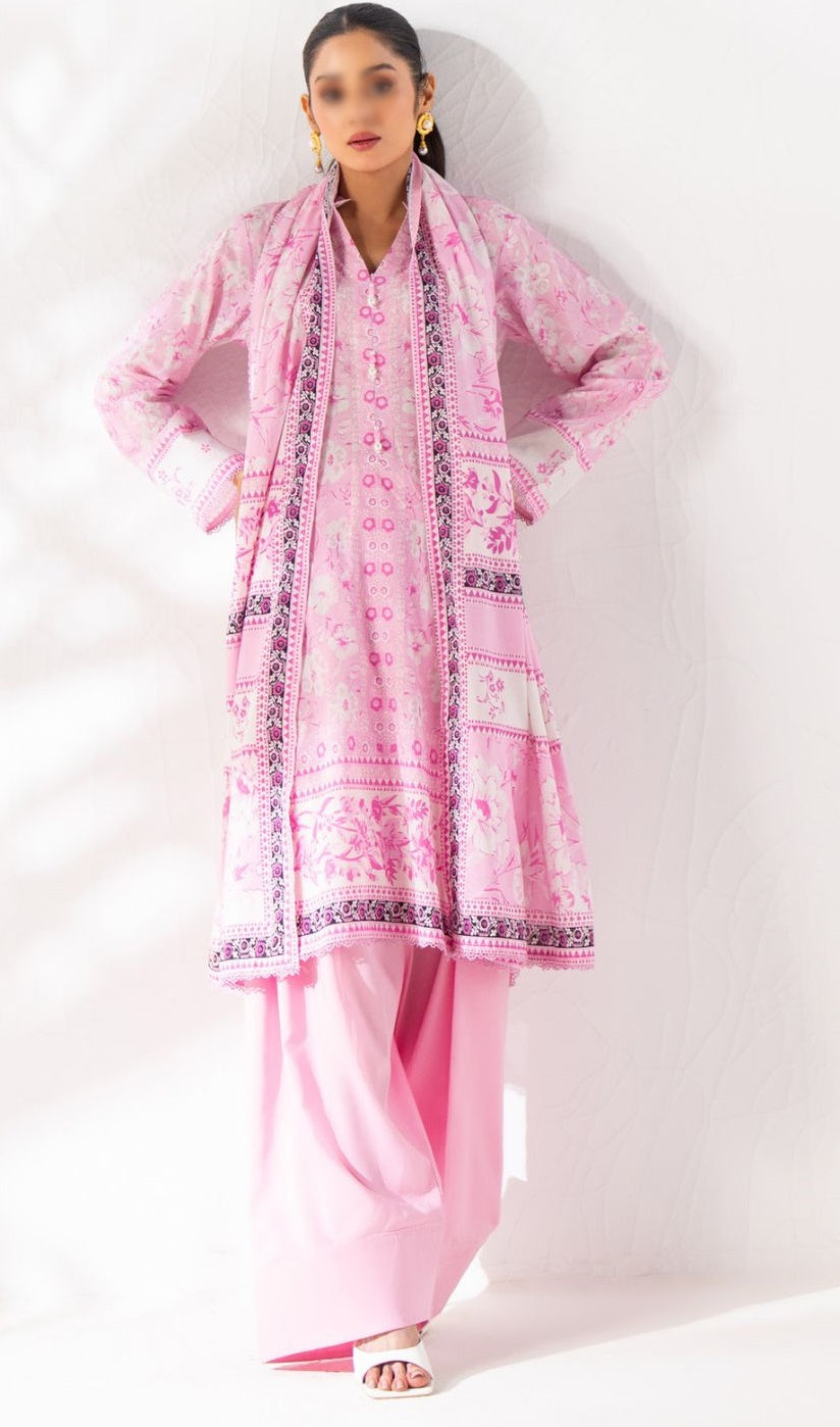 Salina Digital Printed Lawn Vol-16 By Regalia Tex Un Stitched 3Pcs D-03
