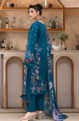 Coco by Panache | Embroidered Lawn 3 Piece Unstitched Suit D-5
