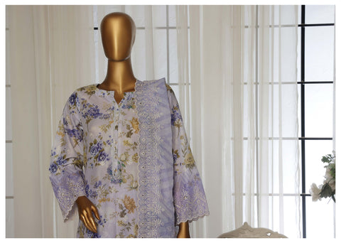 Laser Fusion Chikankari Collection By Sadabahar D-07