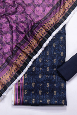 Amna Khadija Broshia Lawn Unstitched 3 Piece Suit Summer Collection D-4