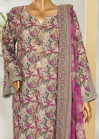 PRINTED LAWN 3PC Stitched COLLECTION By Bin Saeed D-5