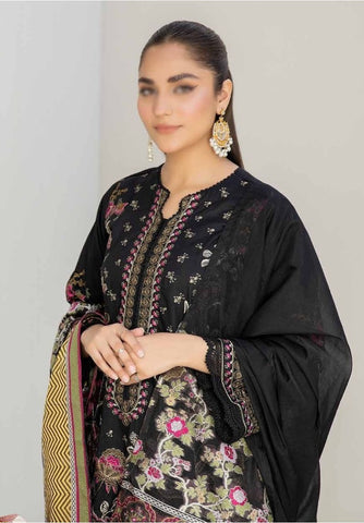 Eshaa Emb Lawn Fancy Dupatta  Unstitched 3 Pcs By Johra 856