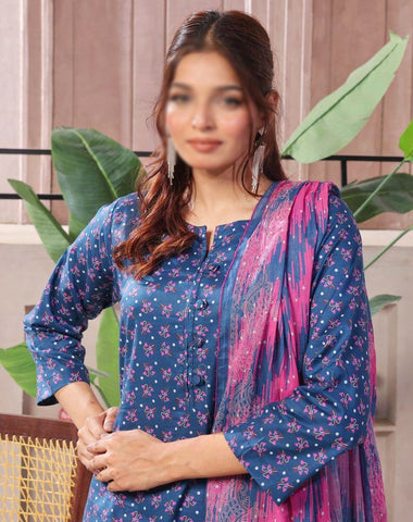 Tresor Separates Collection Unstitched 3Pcs By Saphron D-12