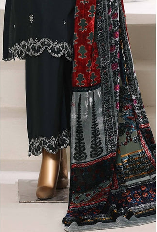 Sadabahar Luxury Viscose With Palachi Shawl Ready To Wear 3Pc D-4