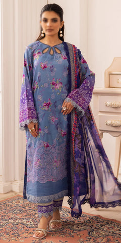 Aafreen Emb Chikankari Lawn Unstitched 3 pcs Riaz Arts 181