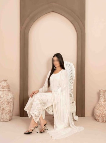 Alani Fancy Embroidered Chiffon Collection By Tawakkal D-03