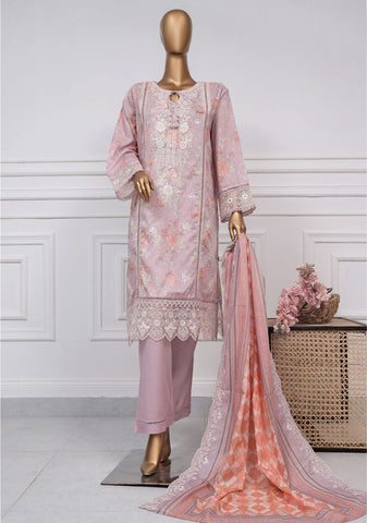 Signature Printed & Embroidered Pret Lawn Coll'25 D-08