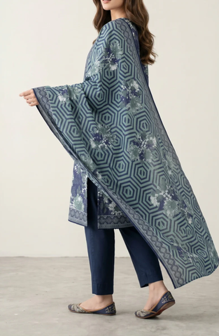 Misri Lawn by VS Textile | Printed Lawn 3 Piece Unstitched Suit D-4