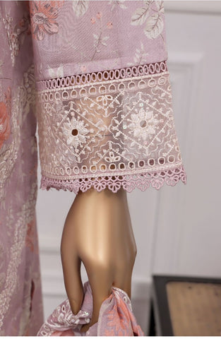 Signature Printed & Embroidered Pret Lawn Coll'25 D-08