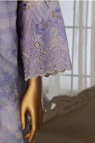 Laser Fusion Chikankari Collection By Sadabahar D-07