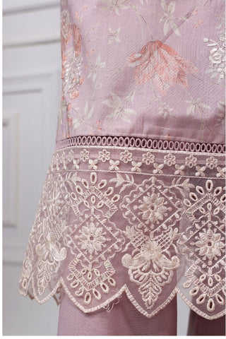 Signature Printed & Embroidered Pret Lawn Coll'25 D-08