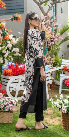 Rua Lawn Digital Print One Pcs Un-Stitched By Tawakkal D-07