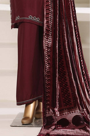 Sadabahar Luxury Viscose With Palachi Shawl Ready To Wear 3Pc D-1