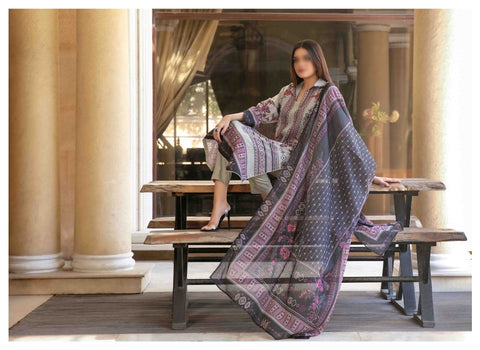 Masooma by Tawakkal Fabrics Printed Lawn Unstitched 3Pcs D-07