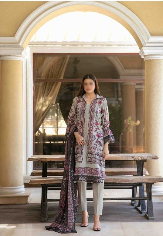 Masooma by Tawakkal Fabrics Printed Lawn Unstitched 3Pcs D-07