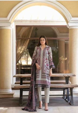 Masooma by Tawakkal Fabrics Printed Lawn Unstitched 3Pcs D-07