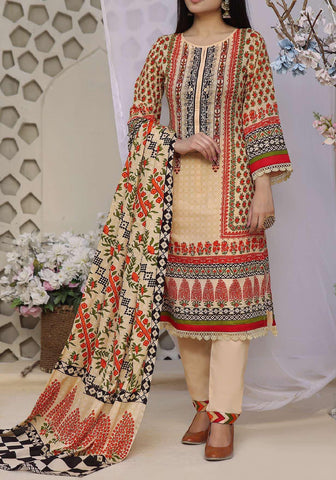 Daman Lawn V-03 Collection'24 D-15