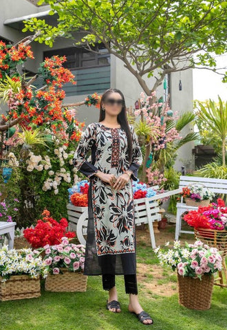 Rua Lawn Digital Print One Pcs Un-Stitched By Tawakkal D-07