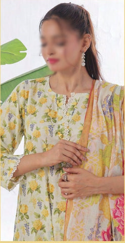 Tresor Separates Collection Unstitched 3Pcs By Saphron D-15