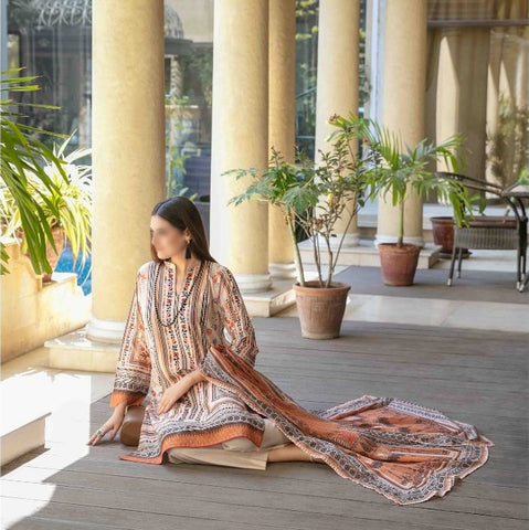 Masooma by Tawakkal Fabrics Printed Lawn Unstitched 3Pcs D-08