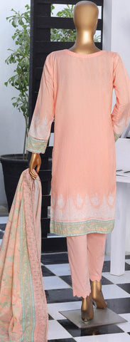 Premium Autumn embroidered collection By Hz textile D-165
