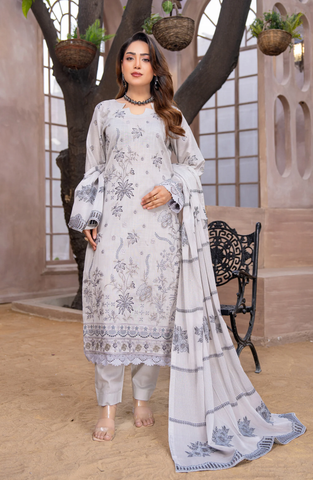 Sehar by Riaz Arts Embroidered Lawn Unstitched 3 Piece Suit Summer Collection D-5